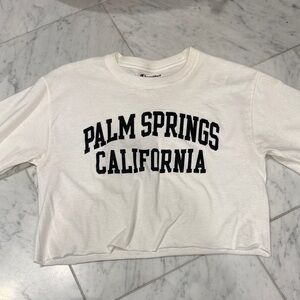 Champion White Short Sleeve Tee